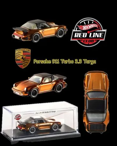 Hotwheels Porsche 911 Targa 3.3 Turbo (RLC)