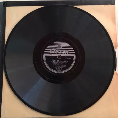 carlos gardel - mi buenos aires querido / amores de estudiante 1946 78rpm 10"