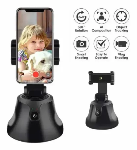 Suporte de Celular Rastreador 360° de Movimento App Smart LE-090