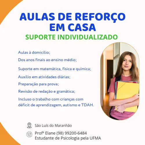 Reforço Escolar à domicílio