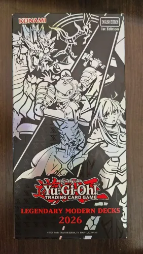 Yu-Gi-Oh! TCG Legendary Modern Decks 2026 (English)
