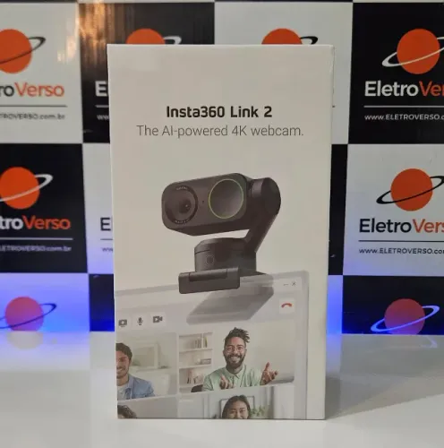 Insta360 Link 2 Câmera Webcam Profissional - Lacrado
