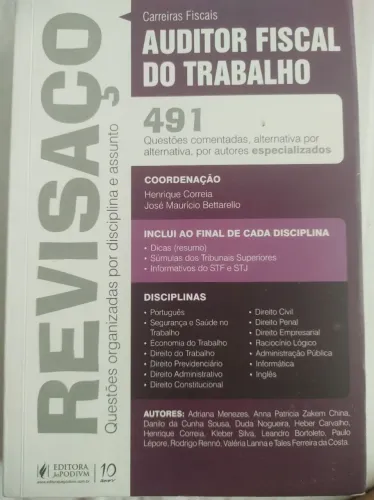 Revisaço Auditor Fiscal do Trabalho 