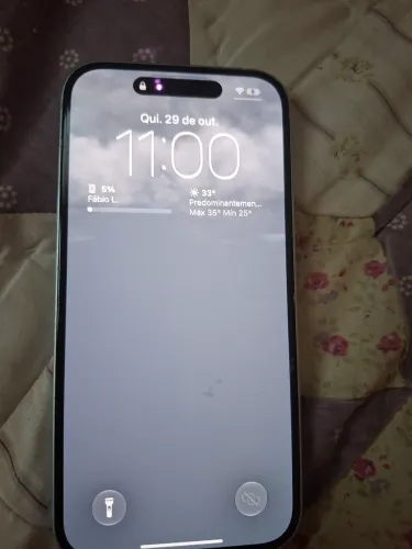 iPhone 15 de 128GB Cor Branca. Apenas Venda.