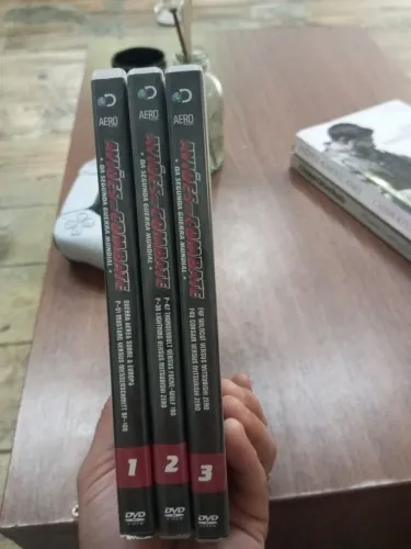 Dvds aviões de combate Discovery 1.2.3