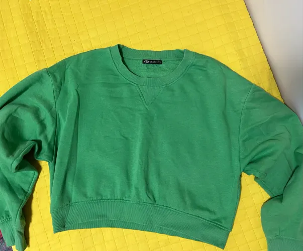 Moletom Cropped - Zara
