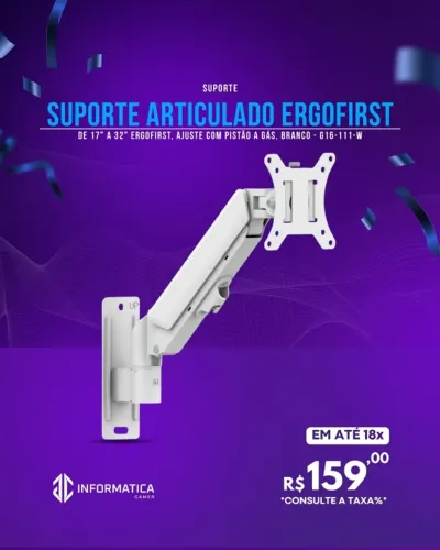 SUPORTE ARTICULADO ERGOFIRST