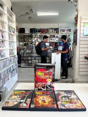 BOX DRAGON BALL Z TRILOGY SEMINOVO - PS2