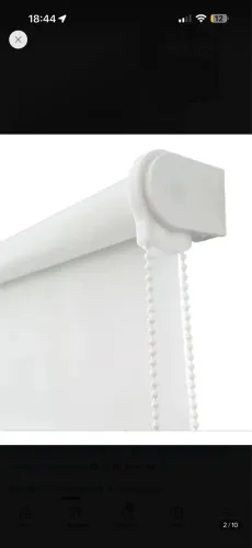 Cortina Rolo Blackout 1,40 L X 2,00 A 100% Blecaute 0% Luz