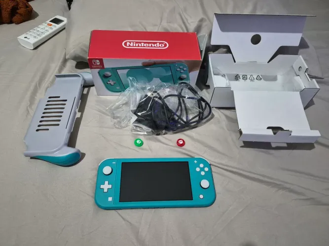 Nintendo switch desbloqueado + 128GB + 8 meses garantia