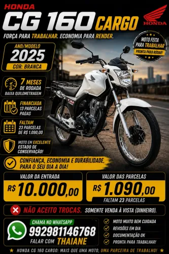 Moto seminova 2025