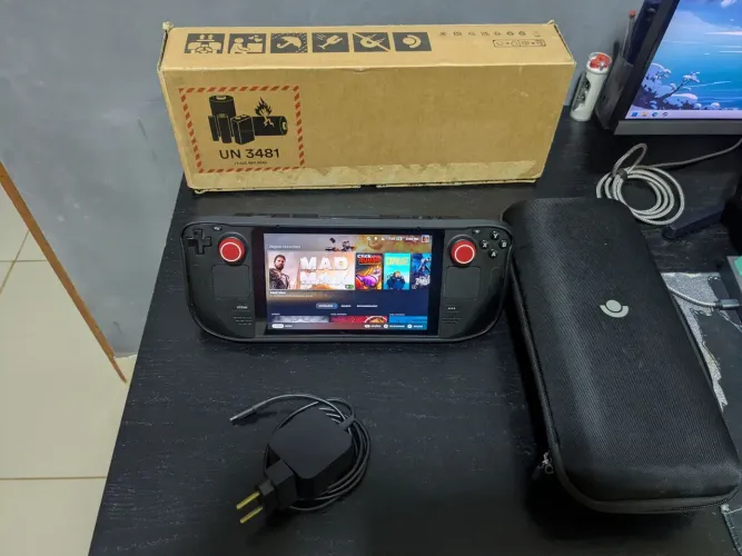 Steam deck LCD 512gb + 128gb sd