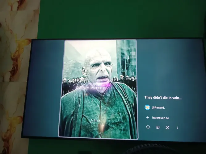Vendo TV Samsung smart 55 polegadas em estado de Nova