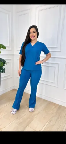 Pijamas cirúrgicos malha tecnológica todos os tamanhos 