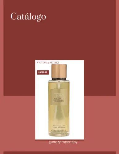 Body Splash Victória Secret Coconut Passion