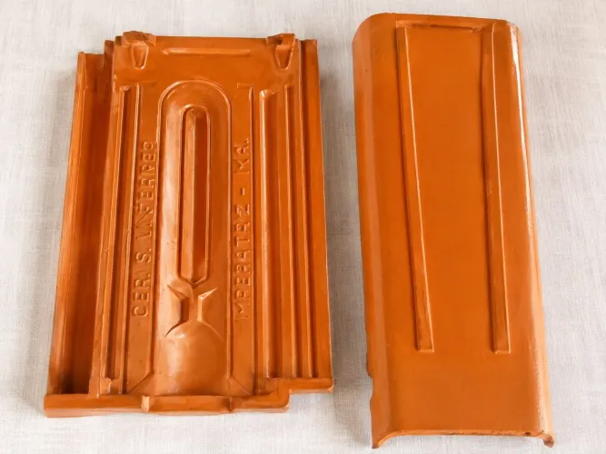 ? 1.200 Telhas Cerâmicas - Lote Completo R$ 600
