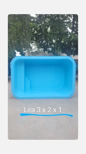 Piscina de fibra