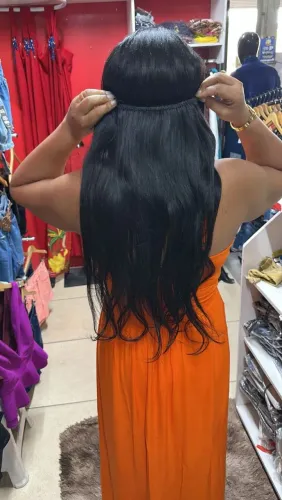 Vende se 3 telas de cabelo, 60 centímetros. *47