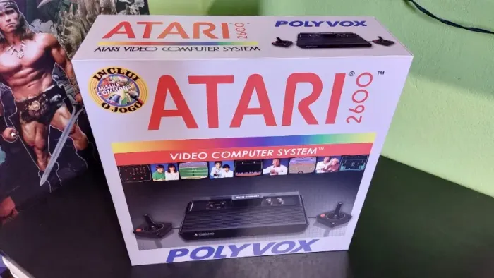 Caixa Vazia Nova Videogame Atari 2600