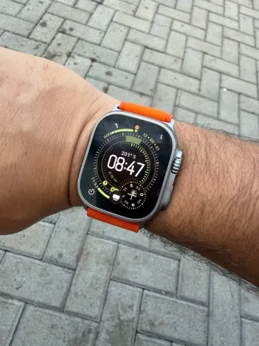 Apple Watch Ultra 1ª Geração 49mm Titanium GPS + Cellular - Bateria 90%