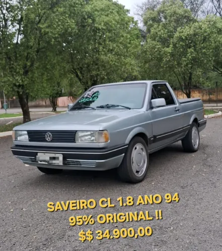 Volkswagen Saveiro CL/ Summer 1.8 MI E 1.8 1994