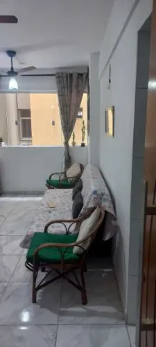 Apto 1 dorm Centro S. Vcte 100m praia - Permuta Casa 2dorms Centro