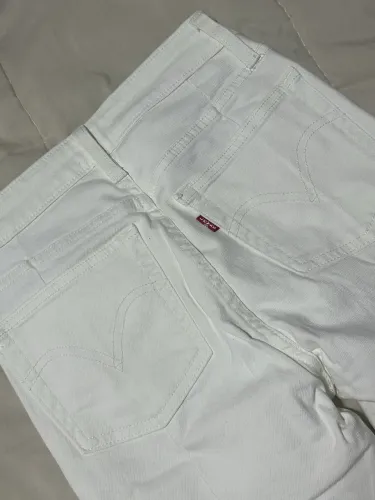 Calça branca P levis