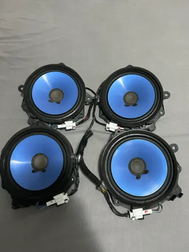 Kit 4 auto falantes de 6 polegadas
