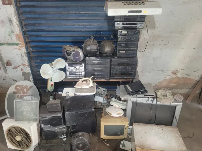 Eletrônicos usados lote