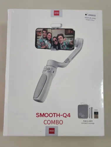 Gimbal Zhiyun Smooth Q4 Combo - NOVO E LACRADO