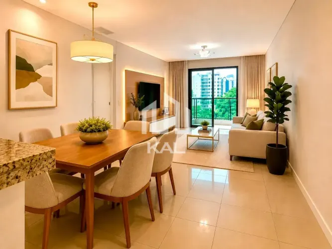 Apartamento para Locação no Recreio dos Bandeirantes em Barra Bonita com 94m² | 3 quartos