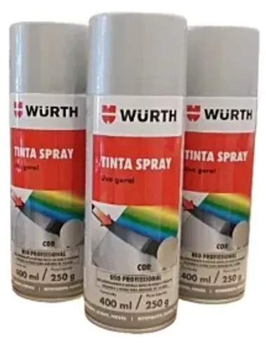 WURTH TINTA SPRAY ALUMINIO 400 ML/250 G