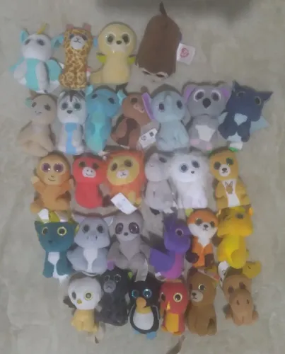 Coleção Mini booz mc donalds 28 unidades
