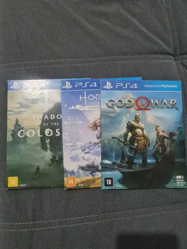 Vendo 3 jogos - PS4