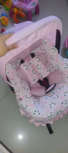 Cadeirinha, bebe conforto, rosa menina