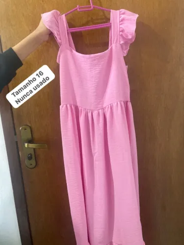 Vestido infantil Rosa