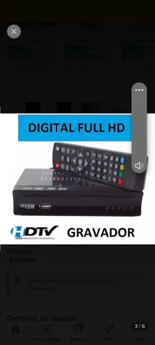 Conversor De Tv Digital (gravador) Full Hd 1080