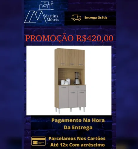 GRANDE PROMOÇÃO*KIT COZINHA POQUEMA ENTREGA GRÁTIS ACEITA CARTÃO