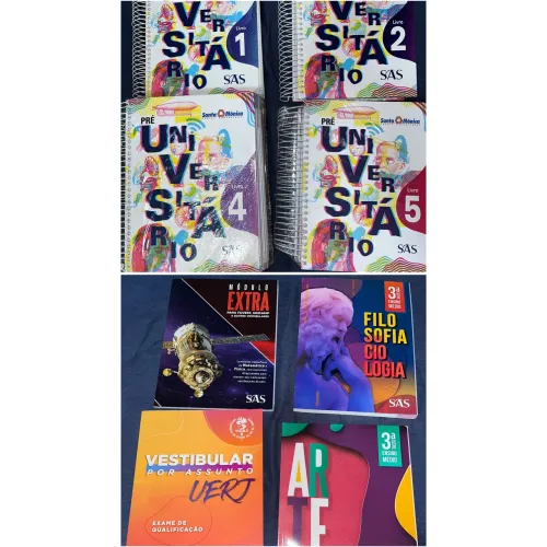 Livros Pré Universitários Novos