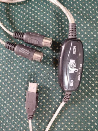 Cabo MIDI USB