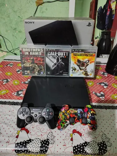 PS3 BLOQUE@DO ORIGINAL COM CAIXA