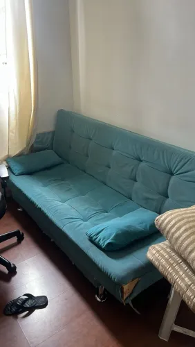 Sofá-cama casal 3 lugares