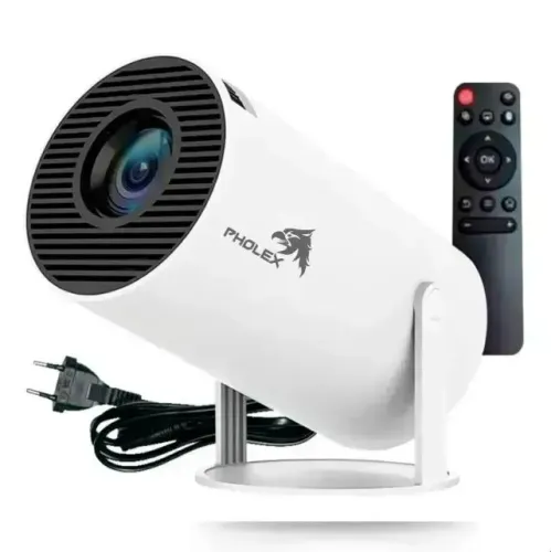 HY300 Projetor Portátil Full HD 4K Android 11 WiFi cinema em casa