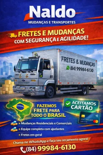Fretes e mudanças para todos os lugares 