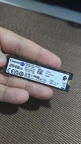NVMe 2TB Kingston KC3000 - Topo de Linha | Original