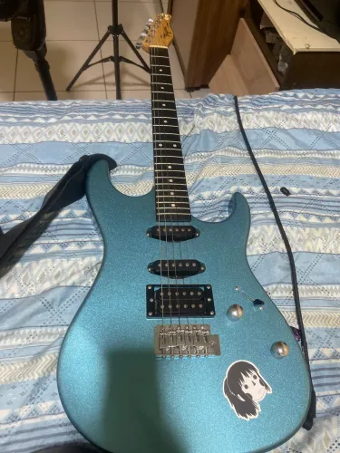 Guitarra Elétrica Tw-510 Metallic Blue