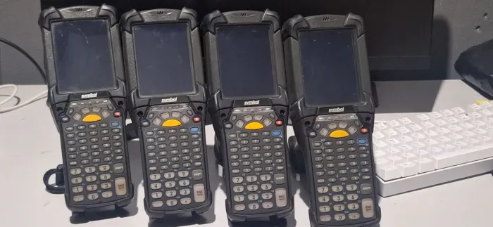 Lote 3 unidades coletores Zebra MC92NO Android 4.4