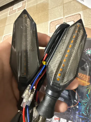 Pisca led moto 