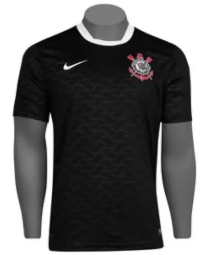 Camisa Nike Corinthians II 2012 S/N - Torcedor Preto