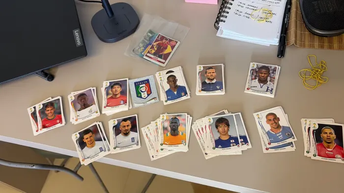 Figurinhas copa 2014